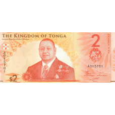 (327) ** PNew (PN50) Tonga - 2 Pa'anga Year 2023